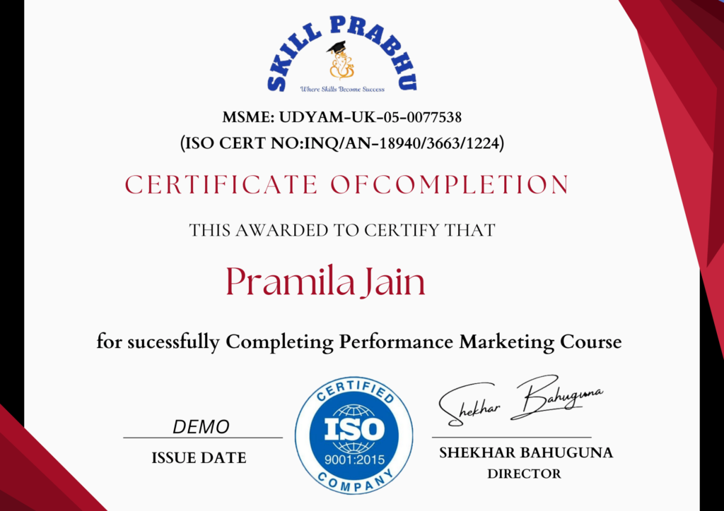 Best Performance Marketing Course in Dehradun